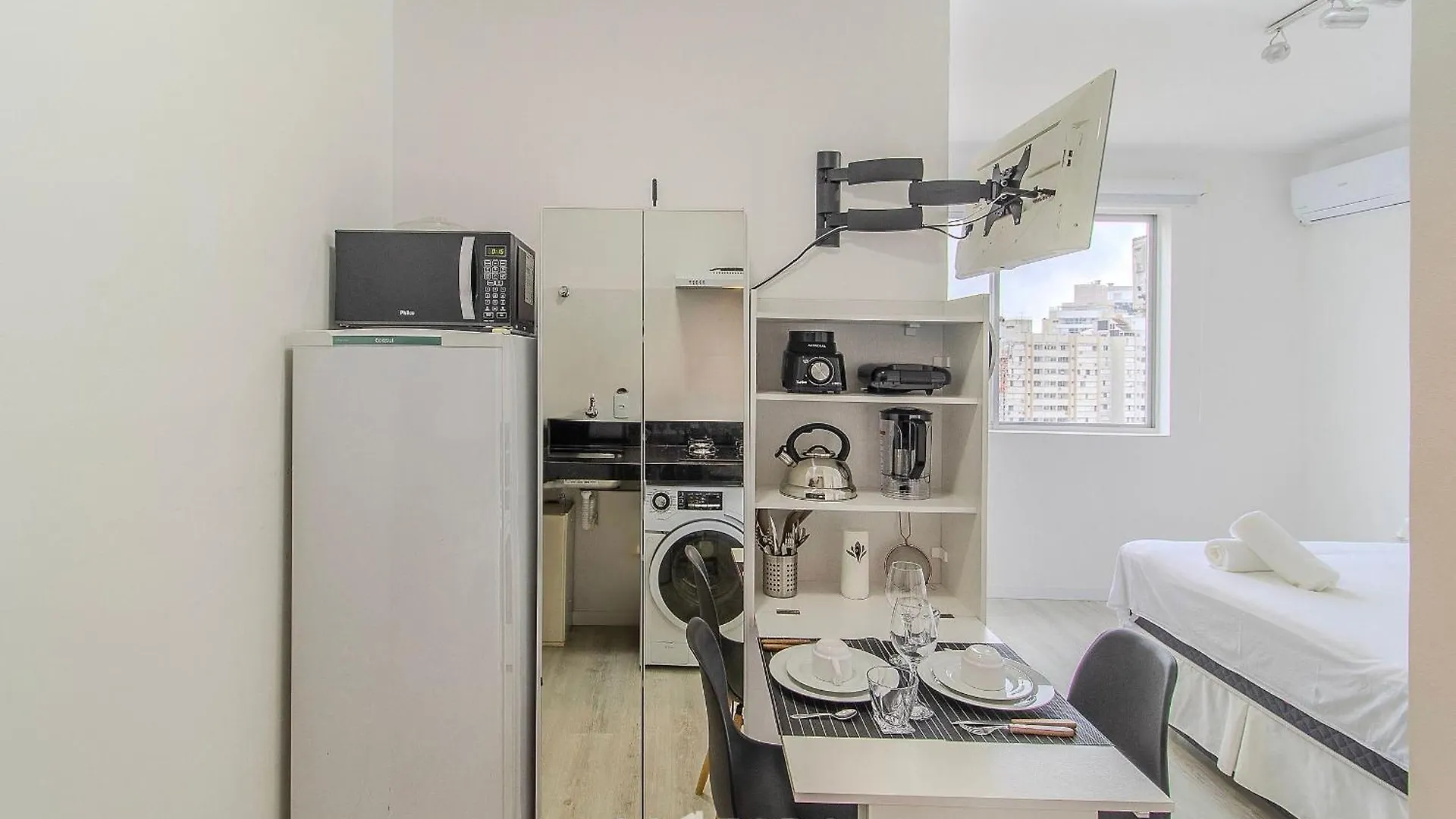 Florianópolis Evas - Apartamentos Charmosos Com Vista Mar Em Floripa דירה